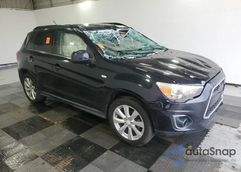 2014 Mitsubishi Outlander Sport Se from USA, damaged, VIN 4A4AR4AU2EE015279